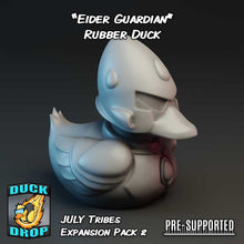 Load image into Gallery viewer, "Astral Eider Guardian" Rubber Duck by Epic Duck Studios
