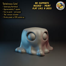 Load image into Gallery viewer, "Gelatinous Cubes" - Cute, Hungry and Nom Nom - Now with HATS by Epic Duck Studios