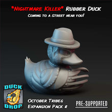 Load image into Gallery viewer, "Nightmare Killer" Rubber Duck by Epic Duck Studios