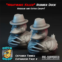 Load image into Gallery viewer, "Nightmare Killer" Rubber Duck by Epic Duck Studios
