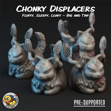 Load image into Gallery viewer, "Displacer Chonk" - The Fluffy Terror that Loves to Loaf by Epic Duck Studios