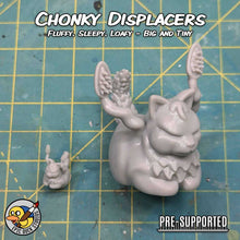 Load image into Gallery viewer, "Displacer Chonk" - The Fluffy Terror that Loves to Loaf by Epic Duck Studios