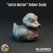 Load image into Gallery viewer, "Astral Marine" Rubber Duck by Epic Duck Studios