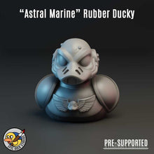 Load image into Gallery viewer, "Astral Marine" Rubber Duck by Epic Duck Studios