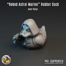 Load image into Gallery viewer, "Robed Astral Marine" Rubber Duck by Epic Duck Studios