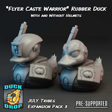 Load image into Gallery viewer, "Flyer Caste Warrior" Rubber Duck by Epic Duck Studios