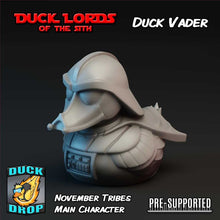 Load image into Gallery viewer, "Duck Vader" Rubber Duck by Epic Duck Studios
