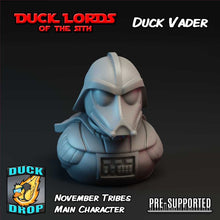 Load image into Gallery viewer, "Duck Vader" Rubber Duck by Epic Duck Studios