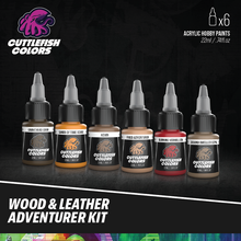 Load image into Gallery viewer, Wood & Leather Adventurer Kit