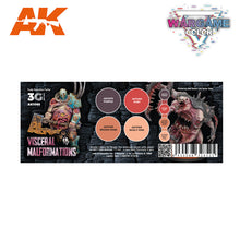 Load image into Gallery viewer, AK-1065 AK Interactive 3G Wargame Color Set - Visceral Malformations