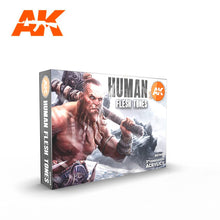 Load image into Gallery viewer, AK-11603 AK Interactive 3G Human Flesh Tones Set