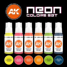 Load image into Gallery viewer, AK-11610 AK Interactive 3G Neon Colors Set