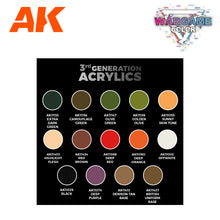 Load image into Gallery viewer, AK 11768 - AK Interactive Wargame Starter Set - Battle Orc (14 Colors & 1 Figure)