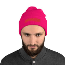 Load image into Gallery viewer, ImpendingDuff Text Logo Pom-Pom Beanie
