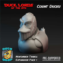 Load image into Gallery viewer, &quot;COUNT DUCKU&quot; Rubber Duck by Epic Duck Studios
