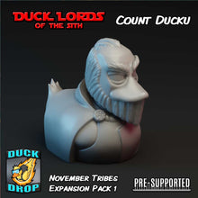 Load image into Gallery viewer, &quot;COUNT DUCKU&quot; Rubber Duck by Epic Duck Studios
