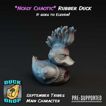 Load image into Gallery viewer, &quot;Noisy Chaotic&quot; Rubber Duck by Epic Duck Studios
