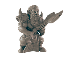 Load image into Gallery viewer, Dwarf Male Barbarian
