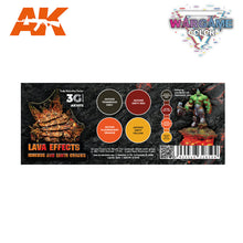 Load image into Gallery viewer, AK-1072 AK Interactive 3G Wargame Color Set - Lava Effect
