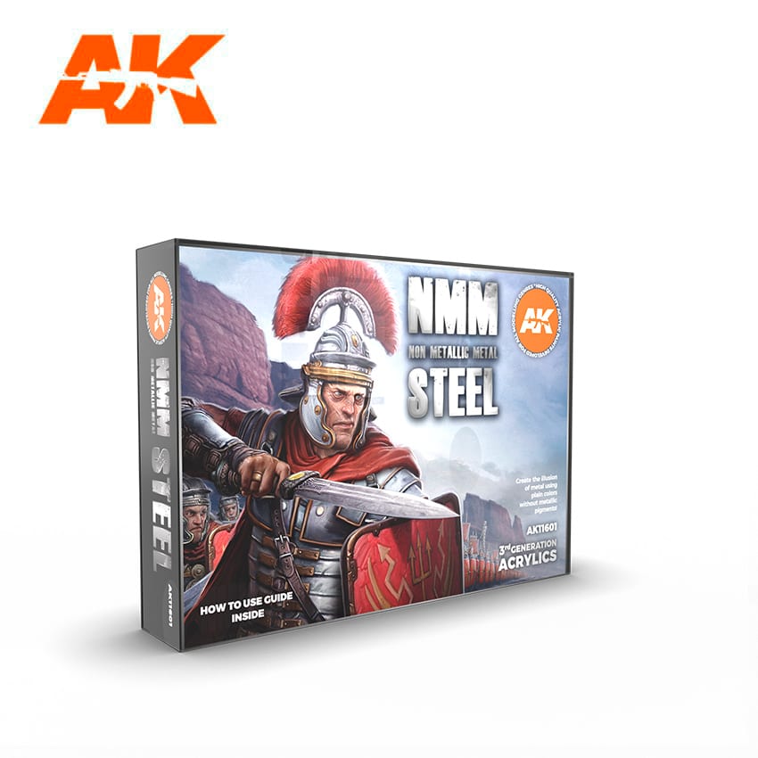 AK-11601 AK Interactive 3G Non Metallic Metal - Steel Set