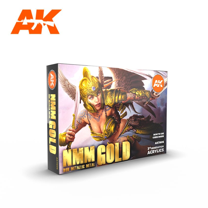 AK-11606 AK Interactive 3G Non Metallic Metal - Gold Set