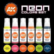 Load image into Gallery viewer, AK-11610 AK Interactive 3G Neon Colors Set
