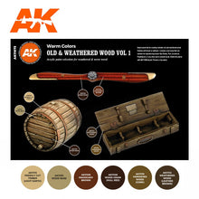 Load image into Gallery viewer, AK-11673 AK Interactive 3G Old &amp; Weathered Wood Vol.1
