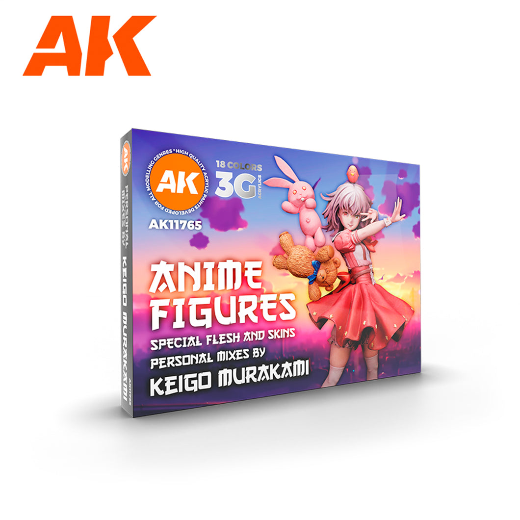 AK-11765 AK Interactive 3G Keigo Murakami Signature Set - Anime Figures