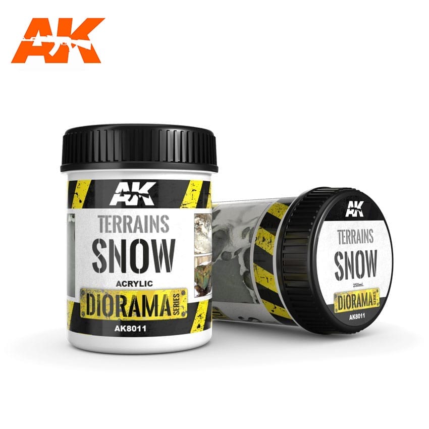 AK-8011 AK Interactive Terrains Snow - 250ml (Acrylic)