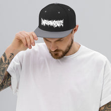 Load image into Gallery viewer, ImpendingDuff Text Logo Snapback Hat
